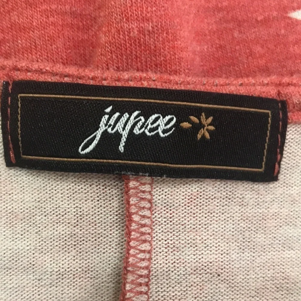 Jupee | Women’s Batwing Top, M, Red & White, Star Pattern - Picture 7 of 8